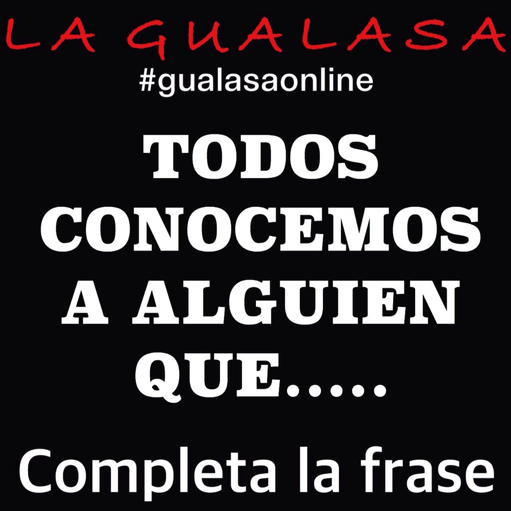 Comenta hoy #GualasaOnline 👇