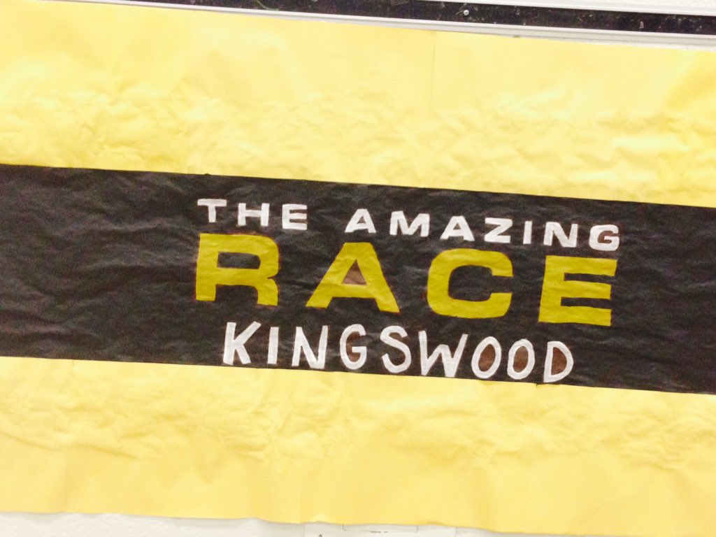 Principal_G's tweet image. Kingswood Staff-Who&apos;s ready to race???!??! #firststaffmeeting #stafffun