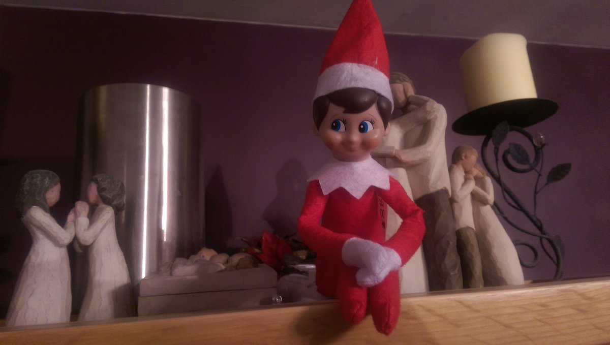 #elfonashelf disaster! Kids both traumatised &amp; demanding it goes back to Santa! #spectacularfail #sonofChucky