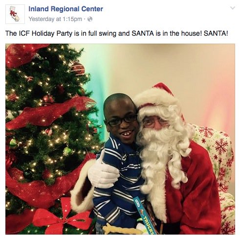 ecareyo's tweet image. If you feel &quot;desensitized,&quot; here&apos;s a photo from the Inland Regional Center&apos;s holiday party yesterday.