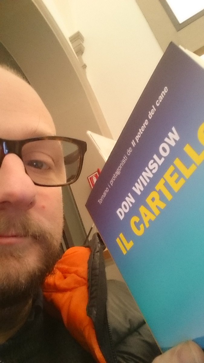 Da oggi solo #IlCartello! Non vedevo l'ora @donwinslow