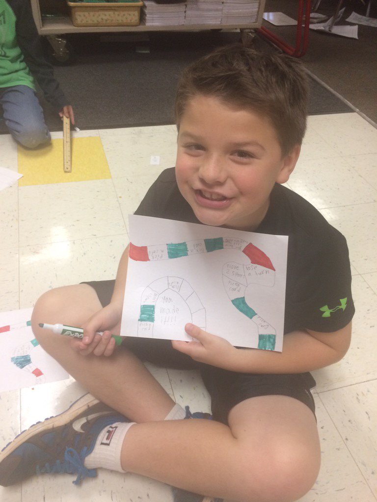 msfrerichsclass's tweet photo. We are creating our own board games based on the NC symbols! NC-opoly and NC trivia will be educational and fun!! https://t.co/s2M4TJ1bIP