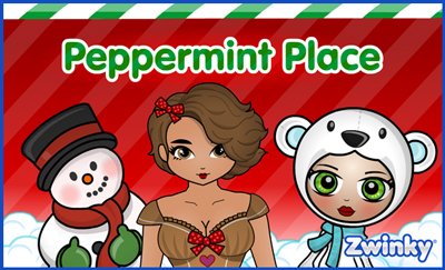 Part ONE of the Holiday store PEPPERMINT PLACE has arrived in Zwinktopia...SHOP NOW!