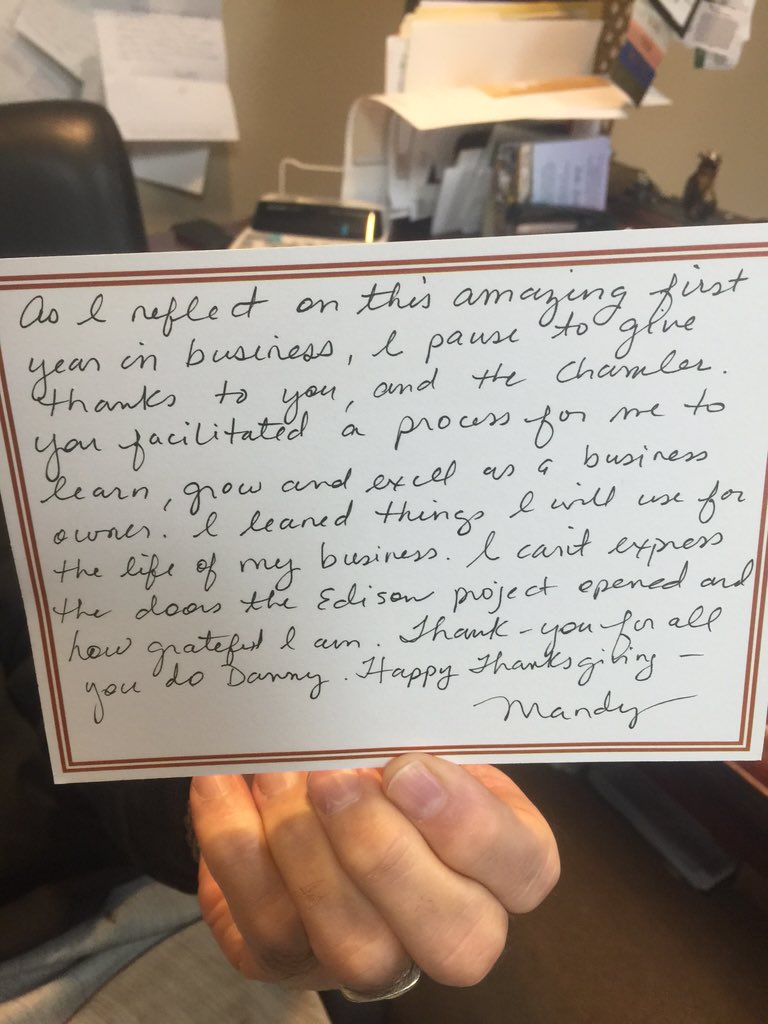 KeislerLindsay's tweet photo. Why we do what we do. Thanks @FundingForGood1 and congratulations, well deserved! #edisonproject #catawbachamber https://t.co/hRxAMR2iGb
