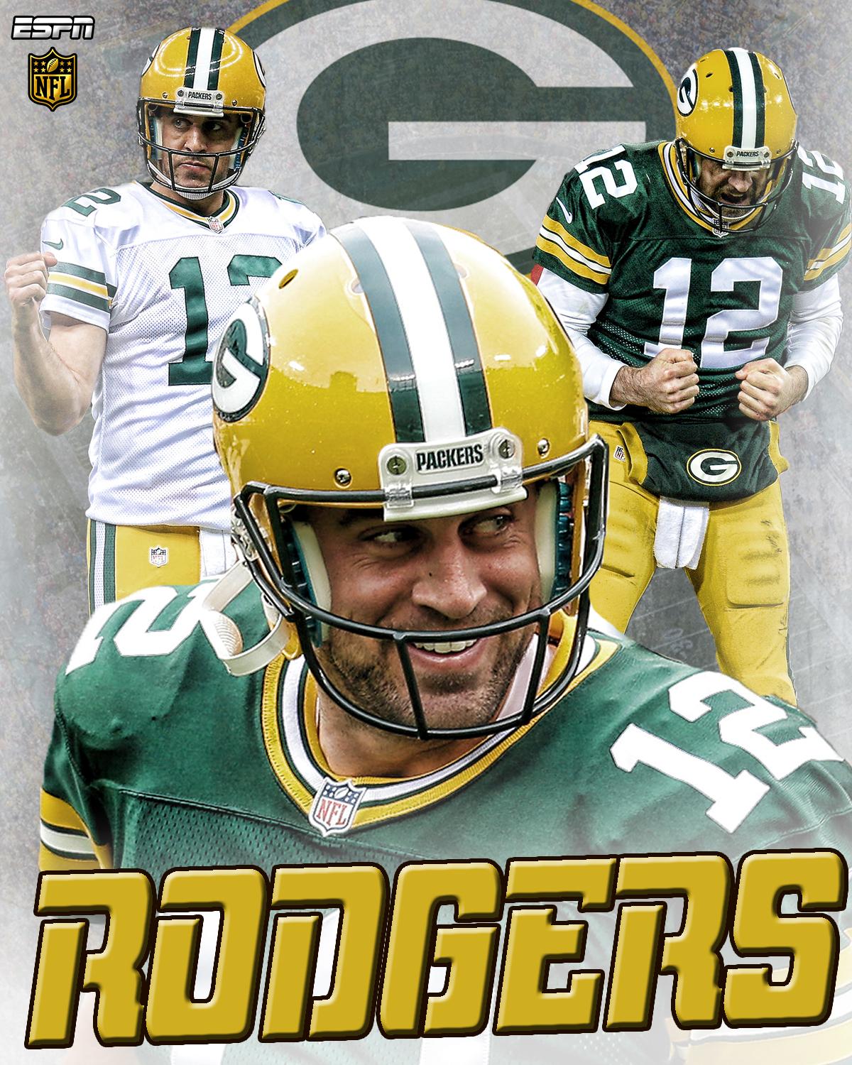   ESPNNFL: Happy 32nd birthday Aaron Rodgers.
His career TD-Int ratio of 4.1 is the best EVER. Nex 
