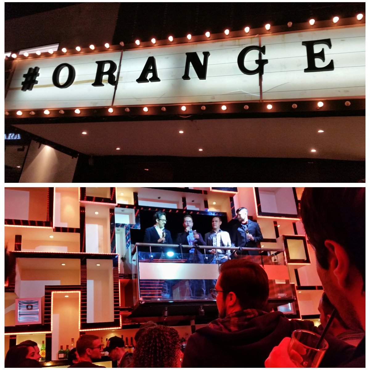 laudano_16's tweet photo. #OrangePresenta Amigos que son familia dando LA fiesta del año. @EduardoNaranjo @bullysteria @JulioBerthely @SantSt https://t.co/gNGbDqAKJZ