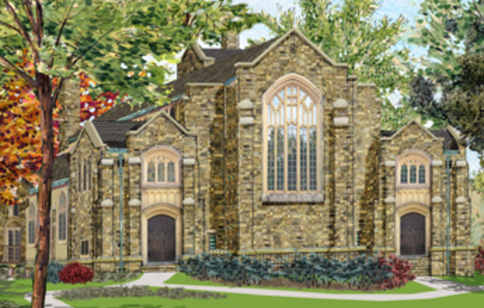 MainLinereBUILD's tweet photo. Our highly anticipated unit at Narberth Place to be revealed TOMORROW. Hint: involves a 50 ft. stained glass window. https://t.co/mWKZBAC0Y1