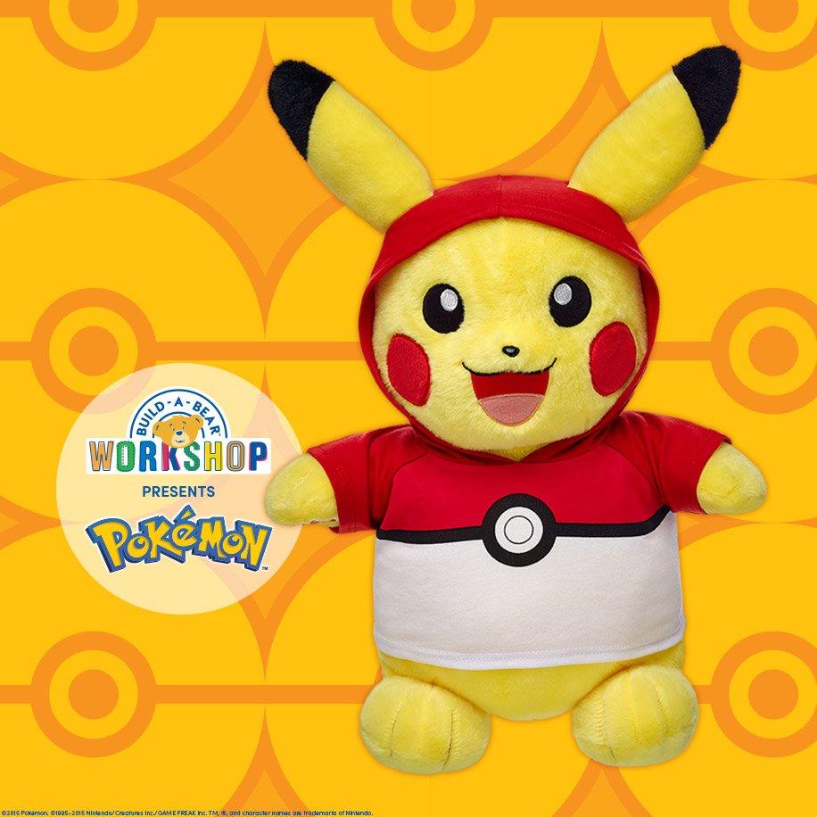 build a bear workshop pikachu