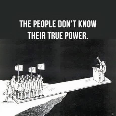 Flowvolution's tweet photo. A governments only power is its ability to manipulate the real power, our collective will, in its favor! #truth https://t.co/hfrtWmgeNw