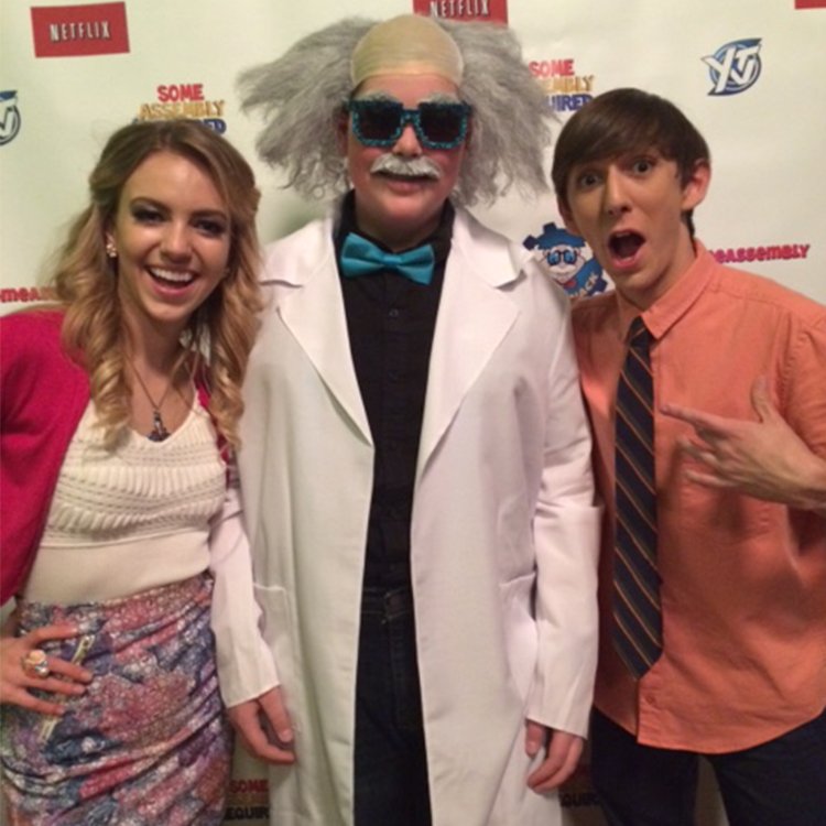 someassemblytv's tweet photo. #SetLife: We think this #ProfessorKnickknack lookalike is on point! We loved him at #SomeAssemblyLive https://t.co/mVRbKZ3nzN