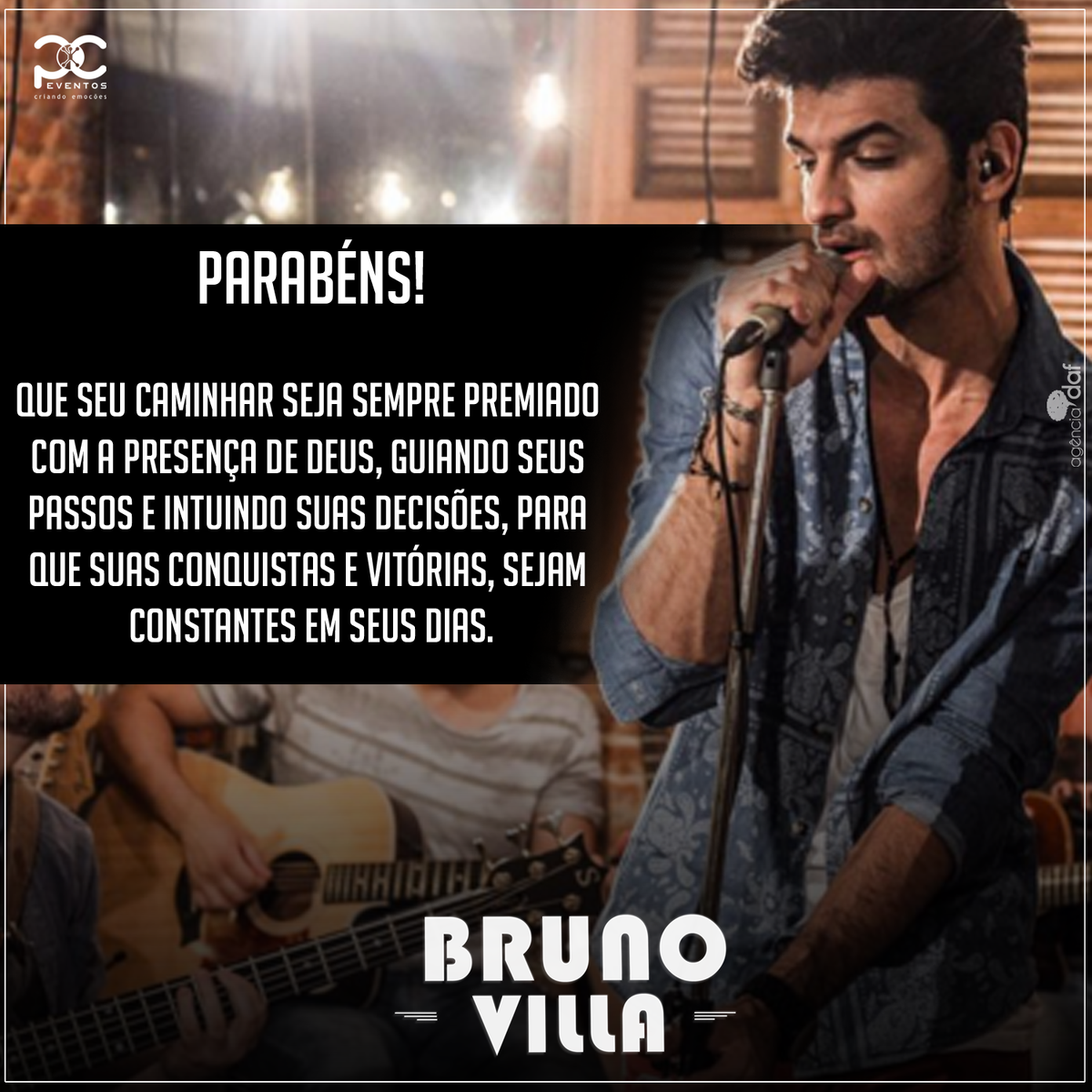 pceventosGO's tweet photo. Toda equipe da PC Eventos @pceventosGO deseja os Parabéns para o nosso querido Bruno Villa, sucesso! https://t.co/gtFFTVcAKp