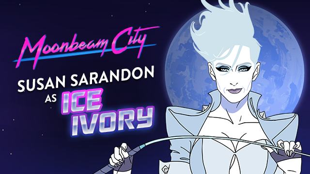 Tonight, <a href="/SusanSarandon/">Susan Sarandon</a> guest stars as prison warden Ice Ivory and she runs a tight ship! #MoonbeamCity