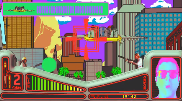 stereogum's tweet photo. Mexican rockers @reypila match a new wave sound with an 8-bit look in the "Fire Away" video https://t.co/oupnzro8il https://t.co/DxjnIwOI98