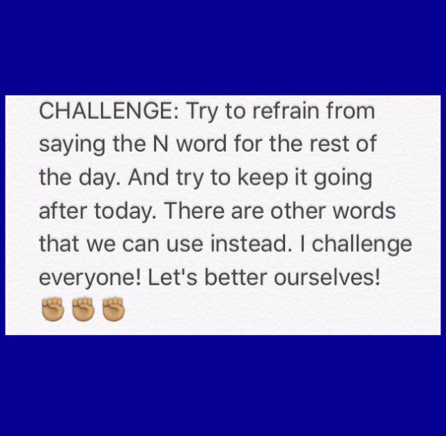 _RobJay's tweet photo. #UseAnotherWord ✊🏽 https://t.co/vb8VHfiCum