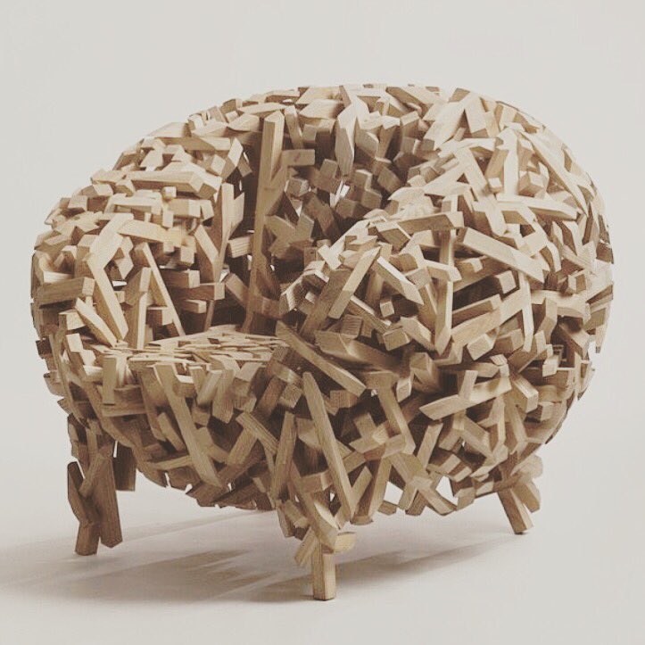 concepticolas's tweet image. #crossedstickchair #samwoonglee #chair #design #arty #ticolas