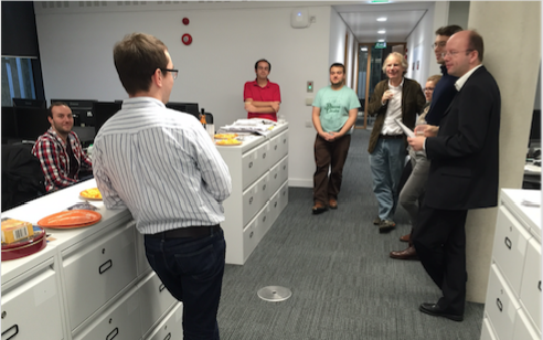 ProfCompMod's tweet photo. Huge congratulations to Dmitri who passed his PhD viva today — thanks to Thomas Schrefl for examining the work! https://t.co/urLuLTXeO1