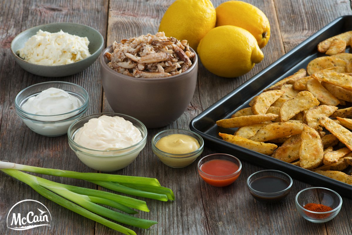 mccainfoods's tweet photo. Hosting this holiday season? Serve up spicy crab dip &amp; McCain Wedges! Recipe: https://t.co/1Tw1SxE4wX https://t.co/3kvTugFJKY