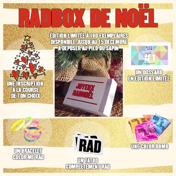 ColorMeRad_fr's tweet photo. #RadBox, LA box #cadeau signée #ColorMeRad en #éditionlimitée à 100 ex. ! Il faudra être rapide le 4 décembre 🎄 https://t.co/9rgDOg7Yt8