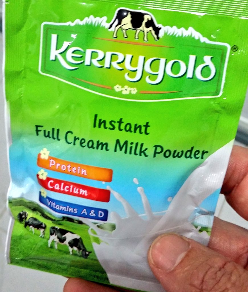 darraghmccullou's tweet photo. Wondering where all the extra Irish #milk is going? Well 10m litres'll end up in these 20g sachets in #Nigeria https://t.co/wVQHLkMkzG