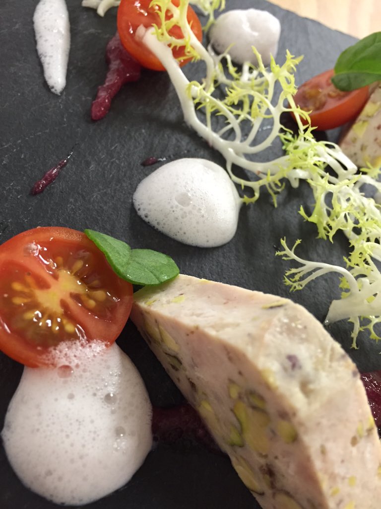 ShrewsCollChefs's tweet photo. Chicken/pork/pistachio/endive today @ShrewsburyCol @DobsonTis https://t.co/NKBWrS0f0e