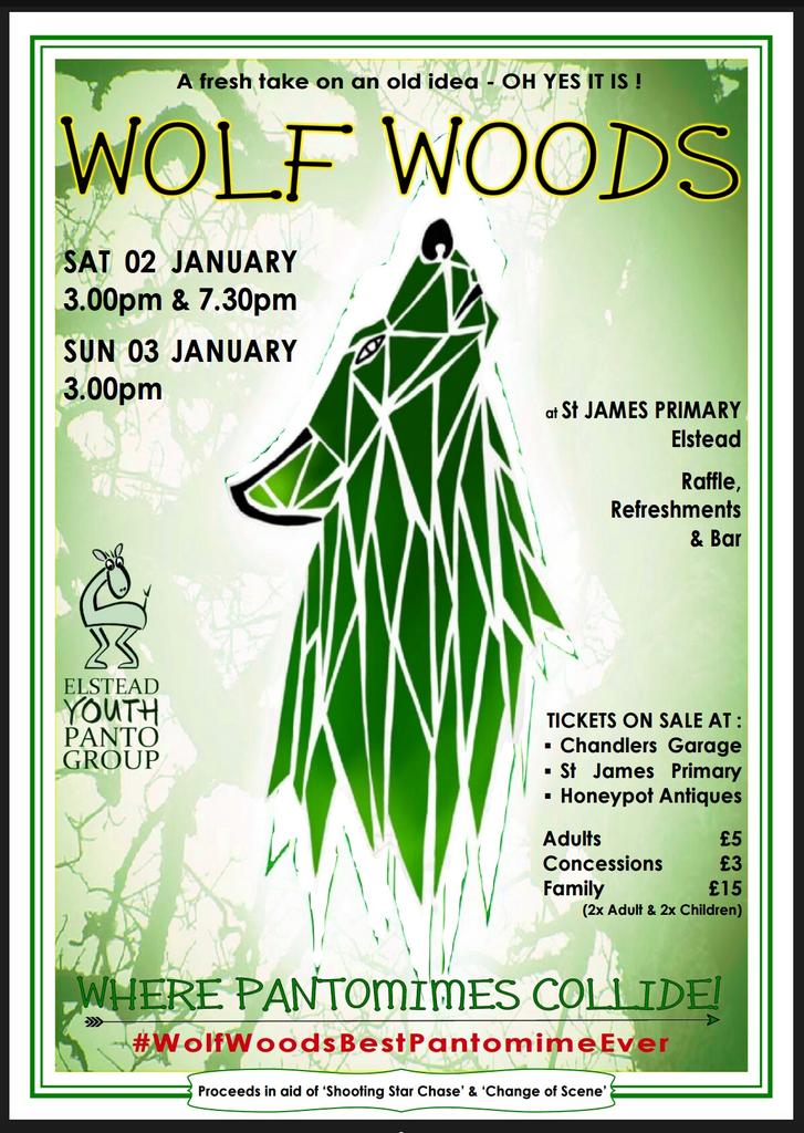 FarncombeUK's tweet photo. #WolfWoodsBestPantomimeEver! Coming soon! Tickets available now!!! https://t.co/MxMVSbmBqv