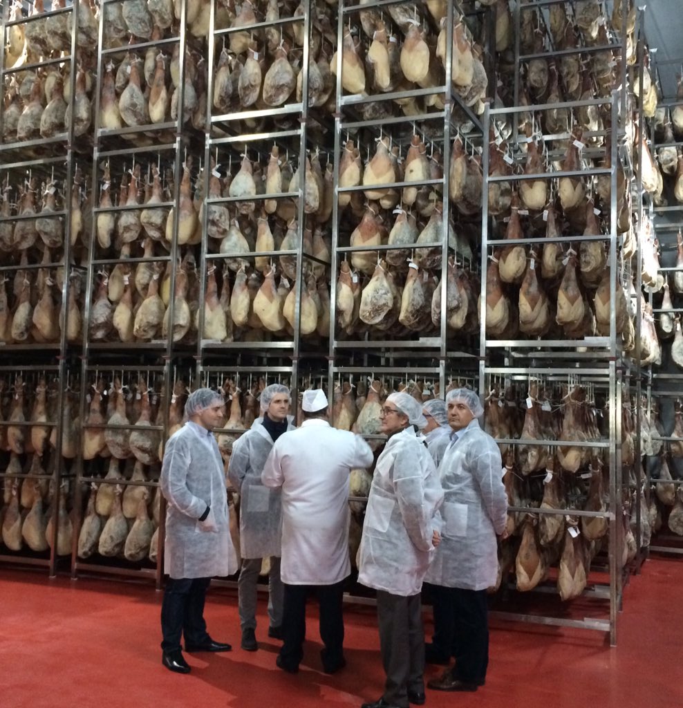 pablocasado_'s tweet photo. Visitando la fábrica de embutidos @CarhesanSA en #Muñana. Apostando por la industria agroalimentaria abulense https://t.co/Krz6WwsHK3