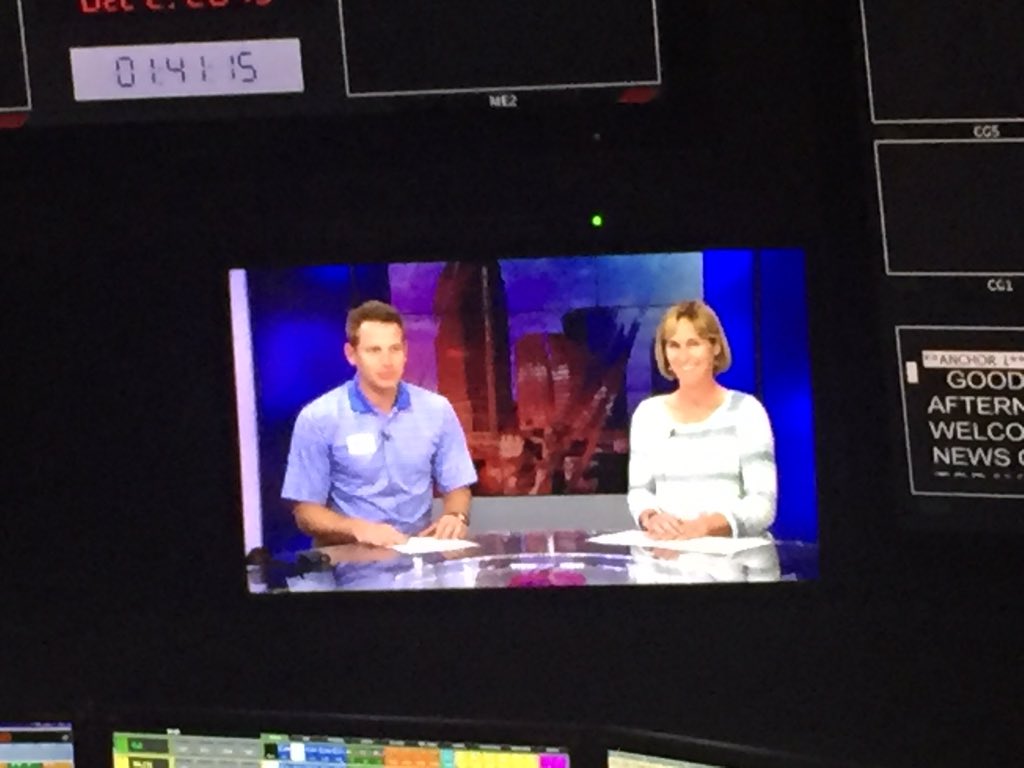 RenshawAl's tweet photo. Leadership Tampa does the news @WFLA #LTMediaDay https://t.co/KQiFgTxXGf