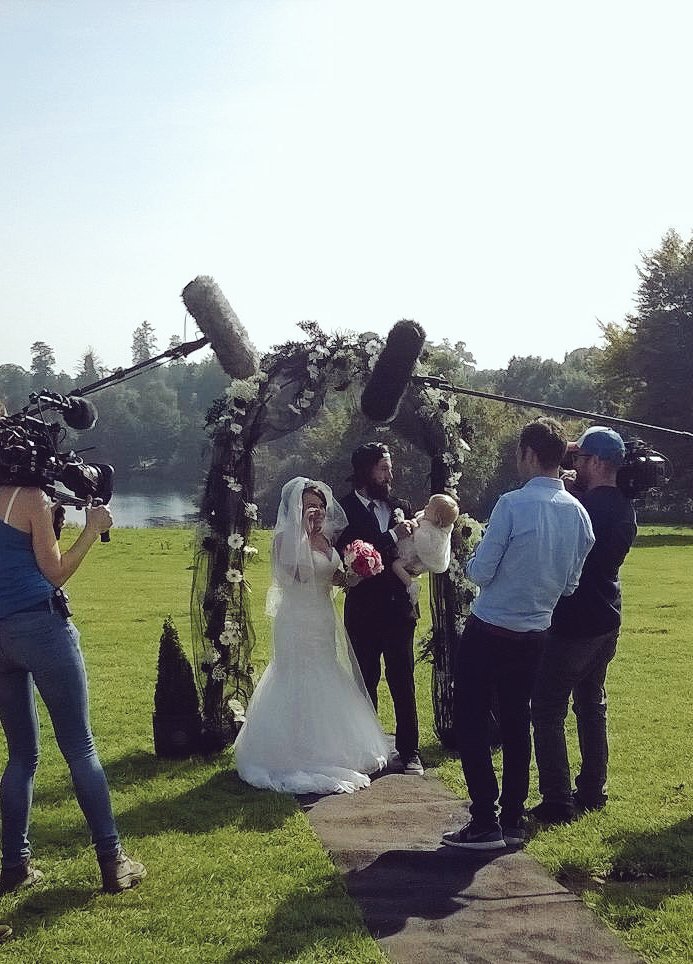 Wedding day ❤️❤️ 💏 #donttellthebride #bbc3 #love #husband #family #happy