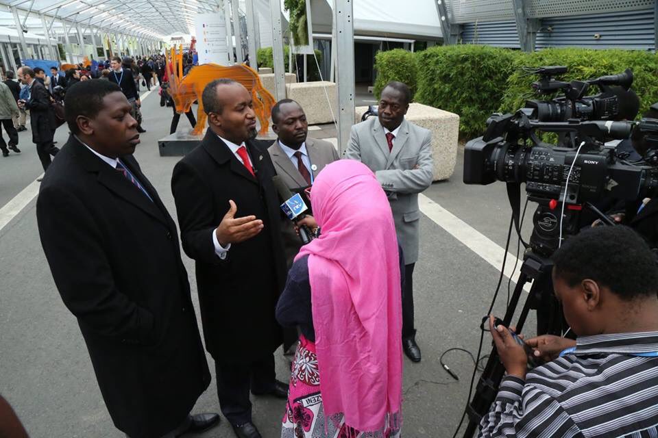 Today's milestone shall see the perennial water shortage in Mombasa become a thing of the past. 
#COP21