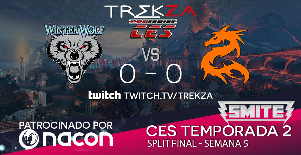 TrekzaES's tweet photo. #CES comienza el primer enfrentamiento de hoy @NewLegendsClub vs @WinterWolfsmite 
https://t.co/YMfKxvFXDQ https://t.co/wZW4eRVg95