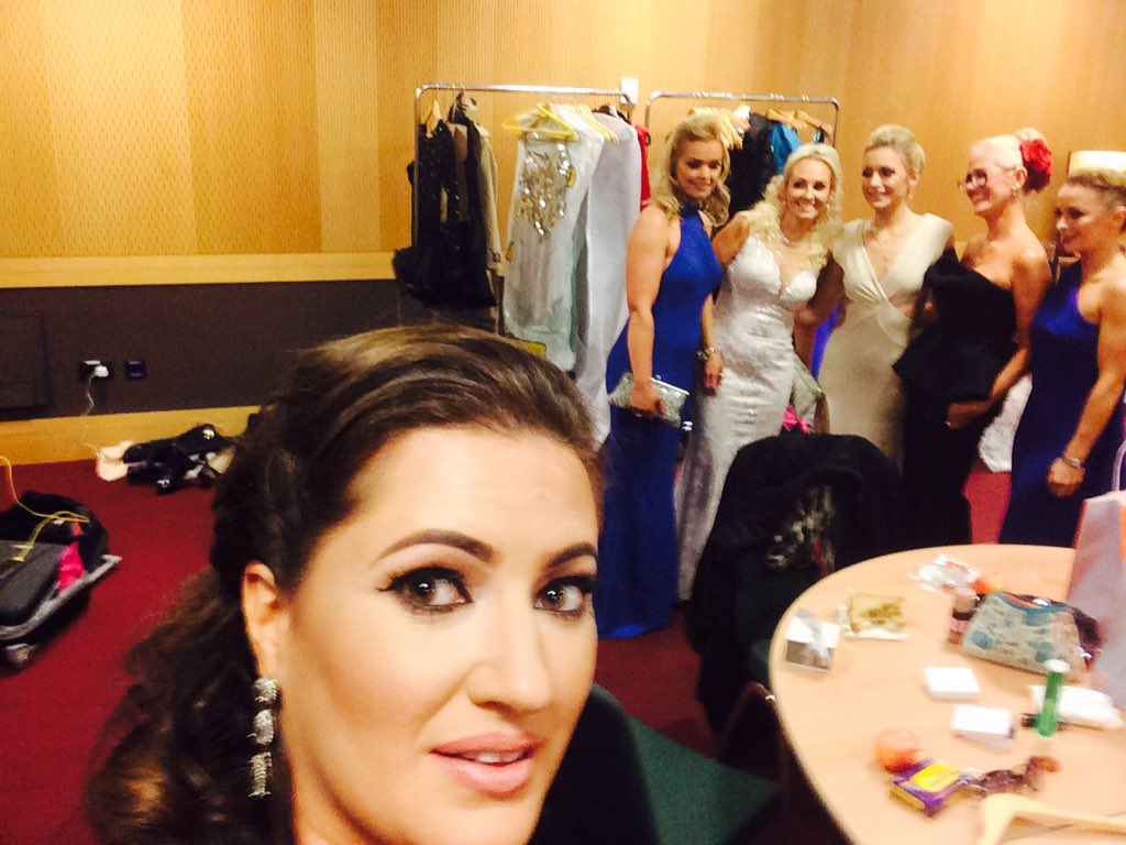 ElaineCrowley's tweet photo. Ahh the memories.. Fluttering my @nuessencebeauty lashes with all the #strictlyabc girls last week.. ๐ https://t.co/ev9yihln8m