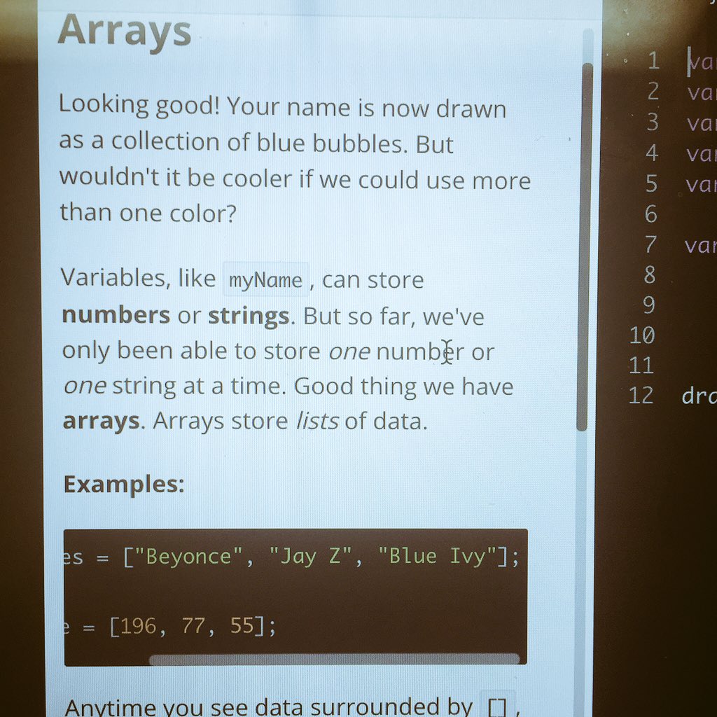 rafranzdavis's tweet photo. Way to reach the kids @Codecademy #Beyonce #Jayz #BlueIvy #HourOfCode #HipHopArray https://t.co/qlcMfmQQC4