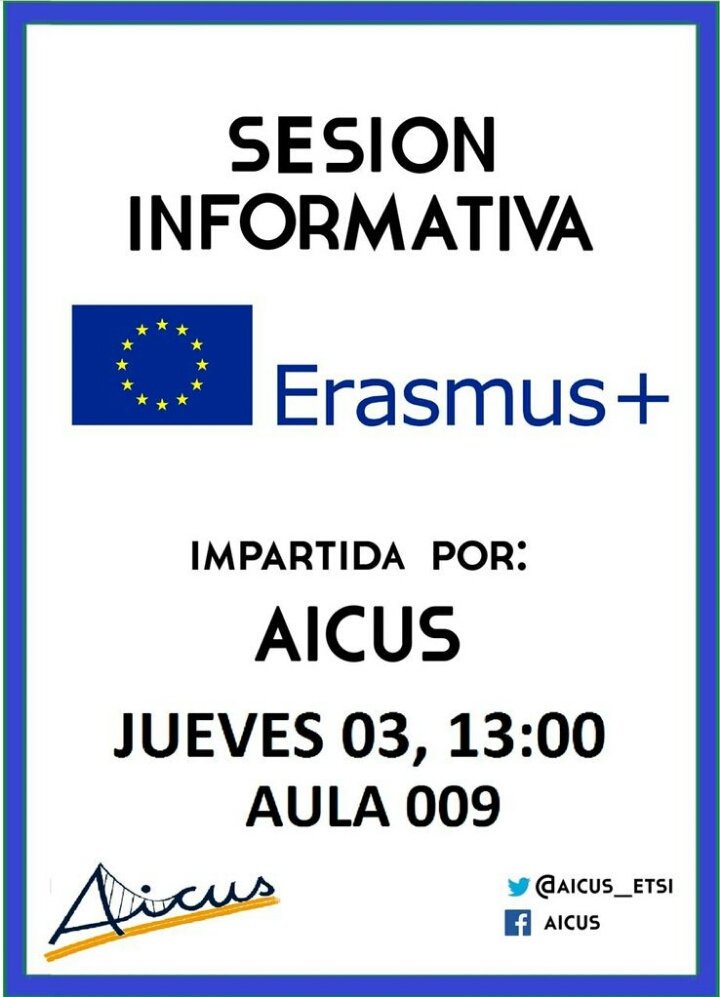 AICUS_etsi's tweet photo. ⏩Aula 009
⏩13:00/15:00
⏩Experiencias de compañeros

¿Dudas? Intentaremos resolverlas. Que NO te lo cuenten https://t.co/01vuA86tbl