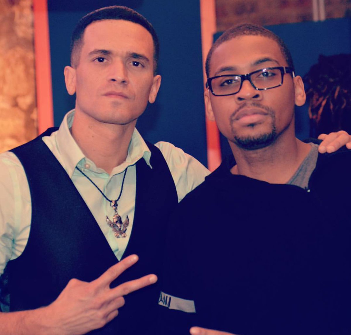 nflharvey's tweet photo. Studio work with @vmachado82 over at @ikancreations #musiclife #acting #lockoutrecords #clockmaff #powertvshow https://t.co/YMeGGRWVu0