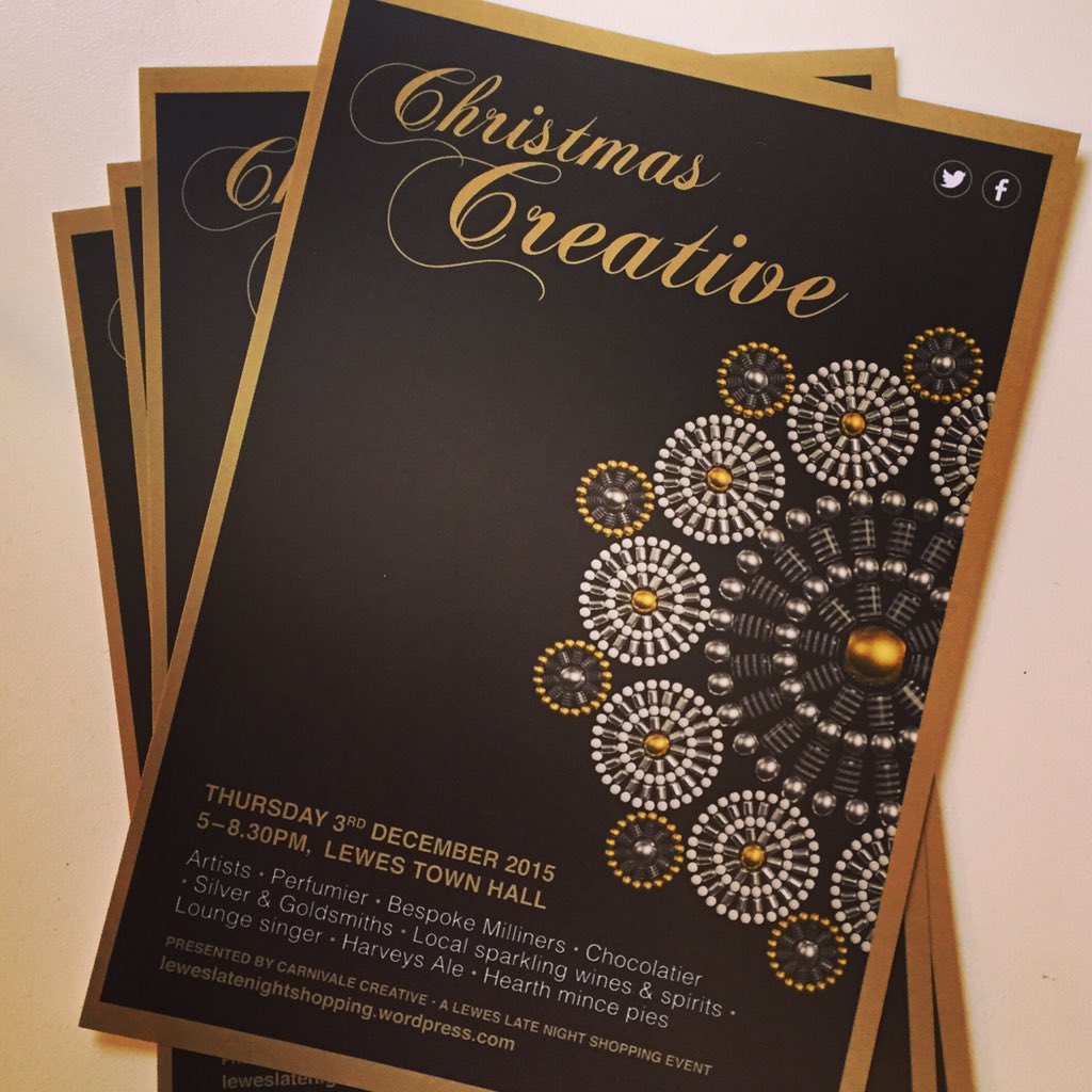 Nicami_Design's tweet photo. Loved designing the posters for @lewesluxe exciting shopping event- on tomorrow in the town hall  #LewesWB #Lewes https://t.co/4X6dTsrA1v
