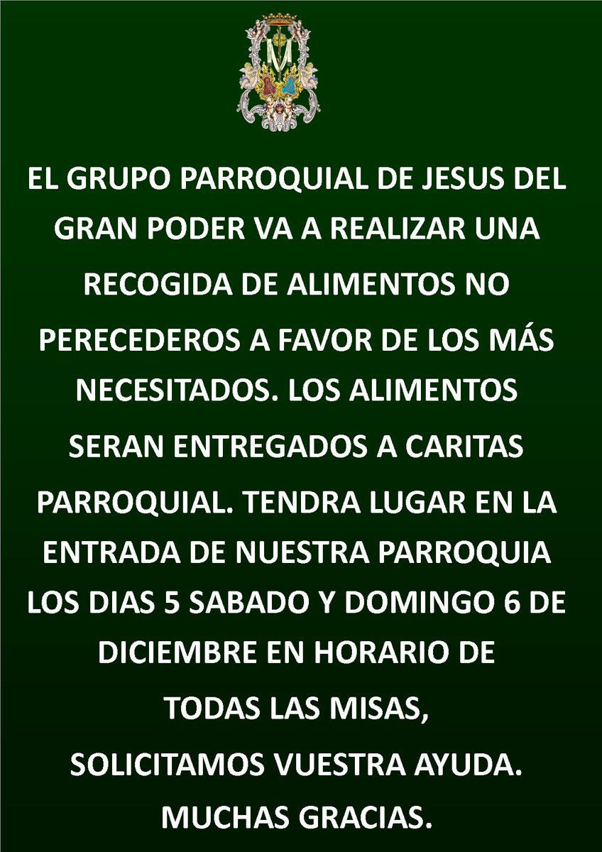 <a href="/Horajaen/">Hora Jaén</a> <a href="/DiarioJAENes/">Diario JAÉN</a> <a href="/Jaen_Cofrade/">Jaén Cofrade</a> <a href="/pasionenjaen/">Pasión en Jaén</a> <a href="/COPEJAEN/">COPE Jaén</a> <a href="/_CARITAS/">Cáritas Española ✳️</a> <a href="/AgrupacionJaen/">Cofradías Jaén</a> @ramondelhoyo <a href="/FranJMRojas/">Fran Martinez Rojas</a>.