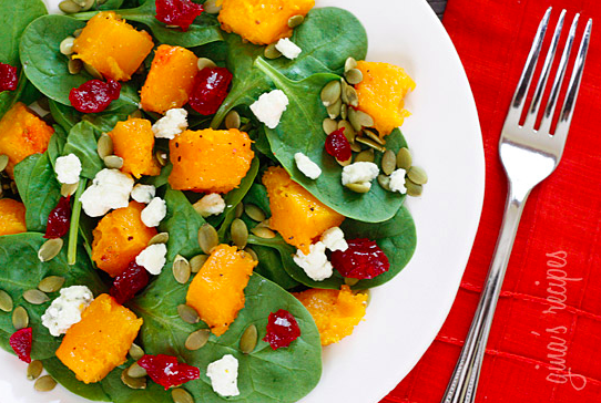 DieselFitness2's tweet photo. Get your #FallFeels fed with this sweet-n-salty baby spinach salad w roasted squash today! https://t.co/eMRMmXPmq6 https://t.co/DYtRoQ0DUO