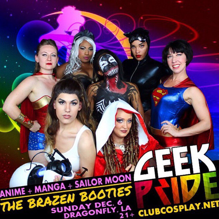 bootyattack's tweet photo. Aerial,hooping,pole dancing,and much more await you this Sunday at GeekPride!#brazenbooties #bootyattack #geekpride https://t.co/rfpaSrhvW4