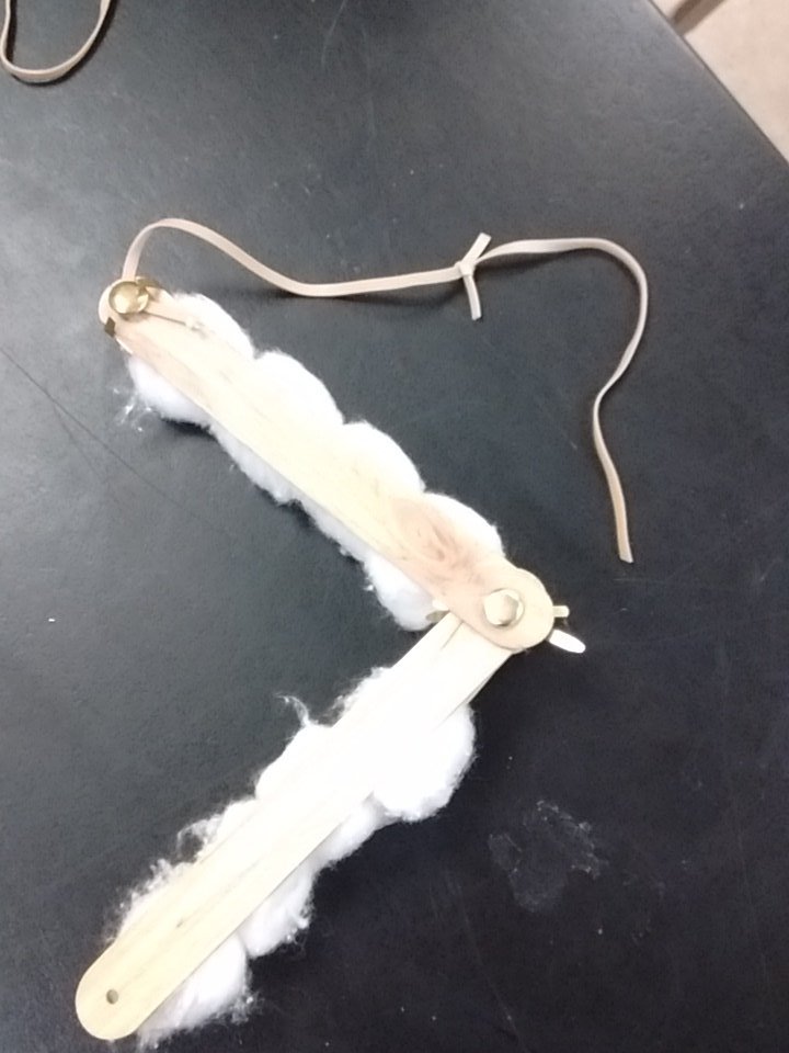 Building elbow model from scrap#bonesmusclesmodel