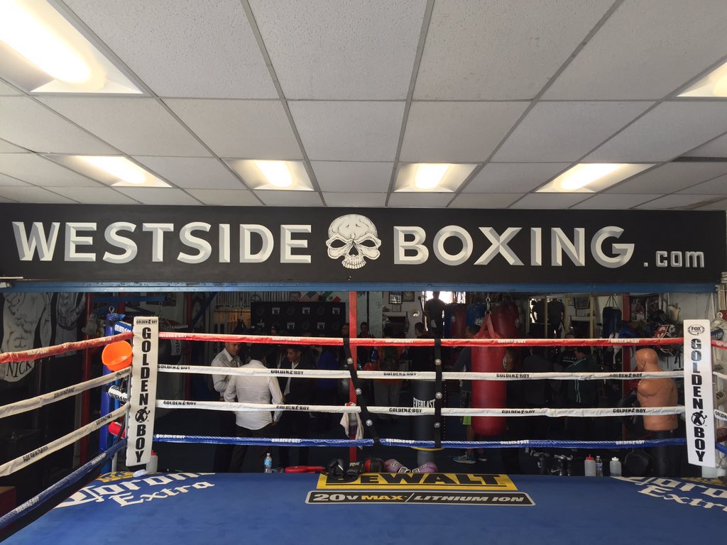 MTSportsInc's tweet photo. Media day here at @westsideboxingc for @strikerdelgado &amp; @Oscarnegrete5 for their upcoming bouts December 4th https://t.co/TgmPD4i60x