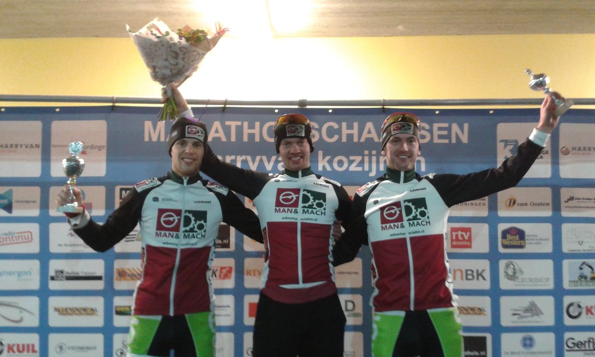 TeamBouwselect's tweet photo. Volledig @MANenMACH podium op het Baan &amp; Gewestelijk Kampioenschap! 1. Johan 2. Marco 3. Ronald 4. Daan #top https://t.co/By15Gg1Pa0
