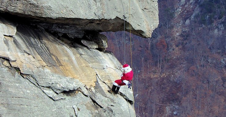 TourAsheville's tweet image. Watch Santa practice chimney moves @ChimneyRockPark Dec 5 &amp;amp; 12: romanticasheville.com/chimney_rock_s…