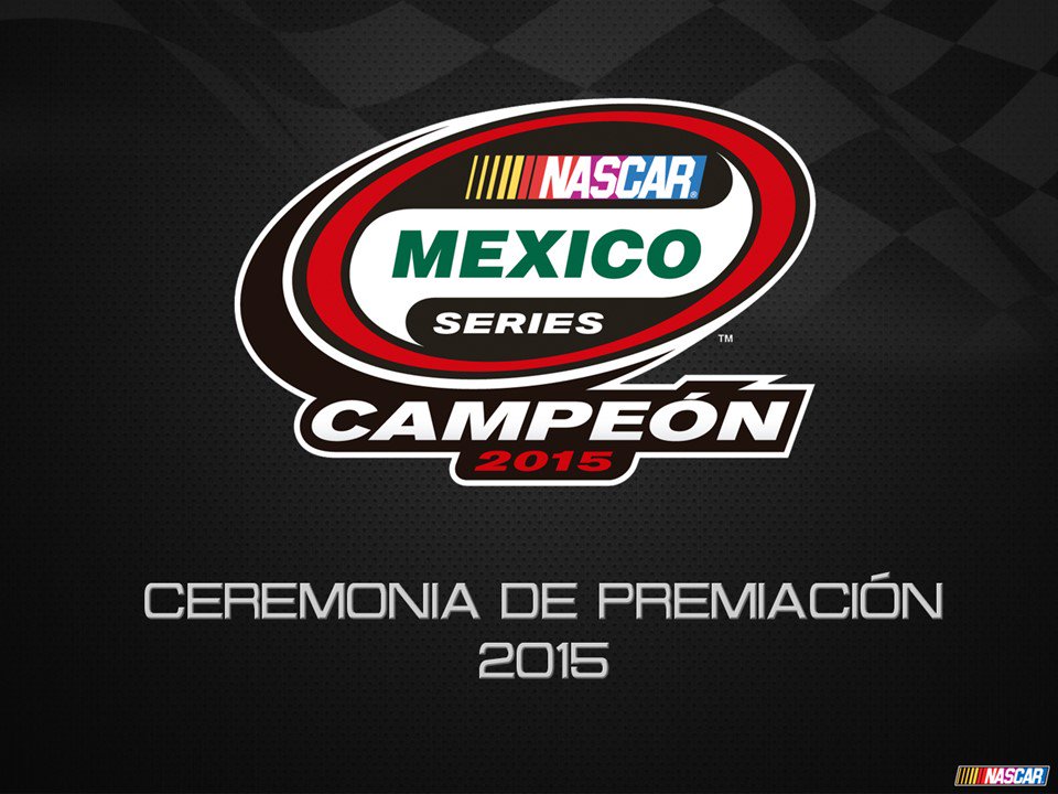 NASCARMex's tweet photo. Comenzamos la remembranza de lo vivido ayer en la #CeremoniaPremiación 2015 en
#PROSeries y
#NMSxFS3 https://t.co/rXuv9IRtyL