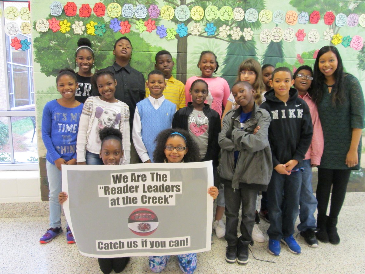 bcebookdiva's tweet photo. Our 3-5 Reader Leaders for the day! @dawnstaley @RichlandTwo @KristenEubanks @BCETeam121 https://t.co/toyr3Xnh5D