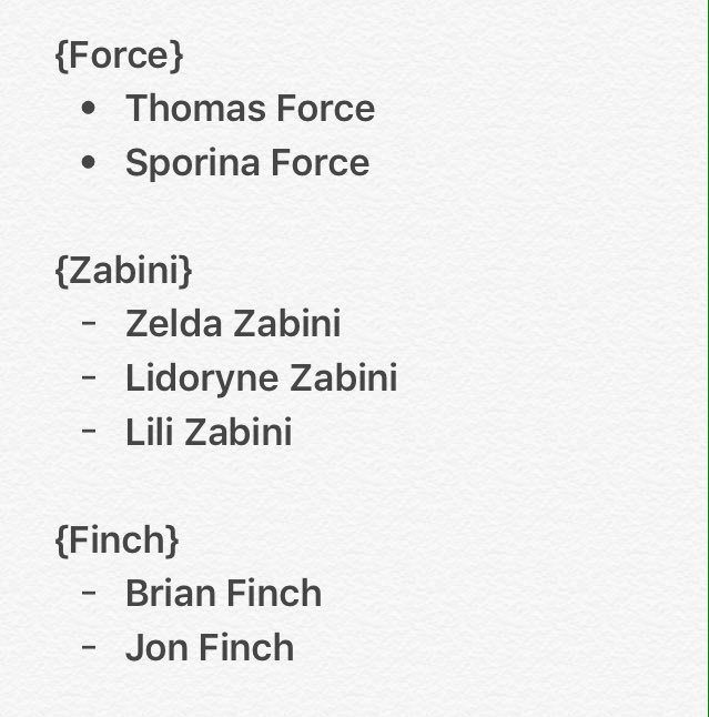 19ANSPLUSTARD_'s tweet photo. ⚡️Personnages inventés (1)⚡️
Légendes:
- : Pris
• : Libre https://t.co/pbsjNnF8YQ