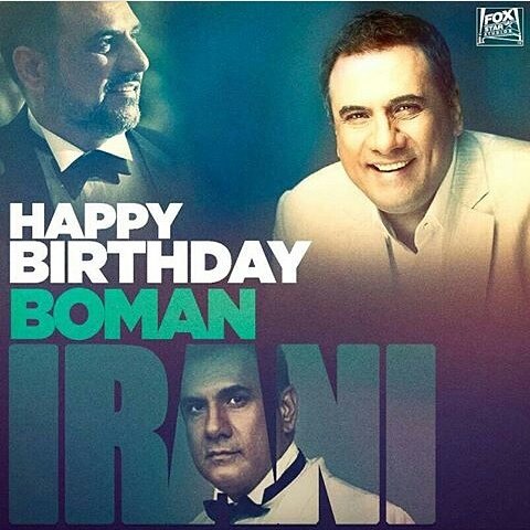 Happy Birthday! <a href="/bomanirani/">Boman Irani</a> May you have a delighted day! <a href="/FoxStarStudio_/">Fox Star Studios</a>