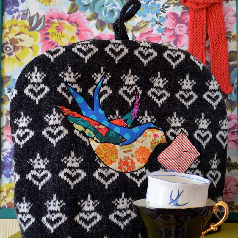 #Featured #DCAcrafted #maker <a href="/nervousstitch/">Jenny McHardy</a> uses bold, bright lambswool to create her quirky designs. #craft #design
