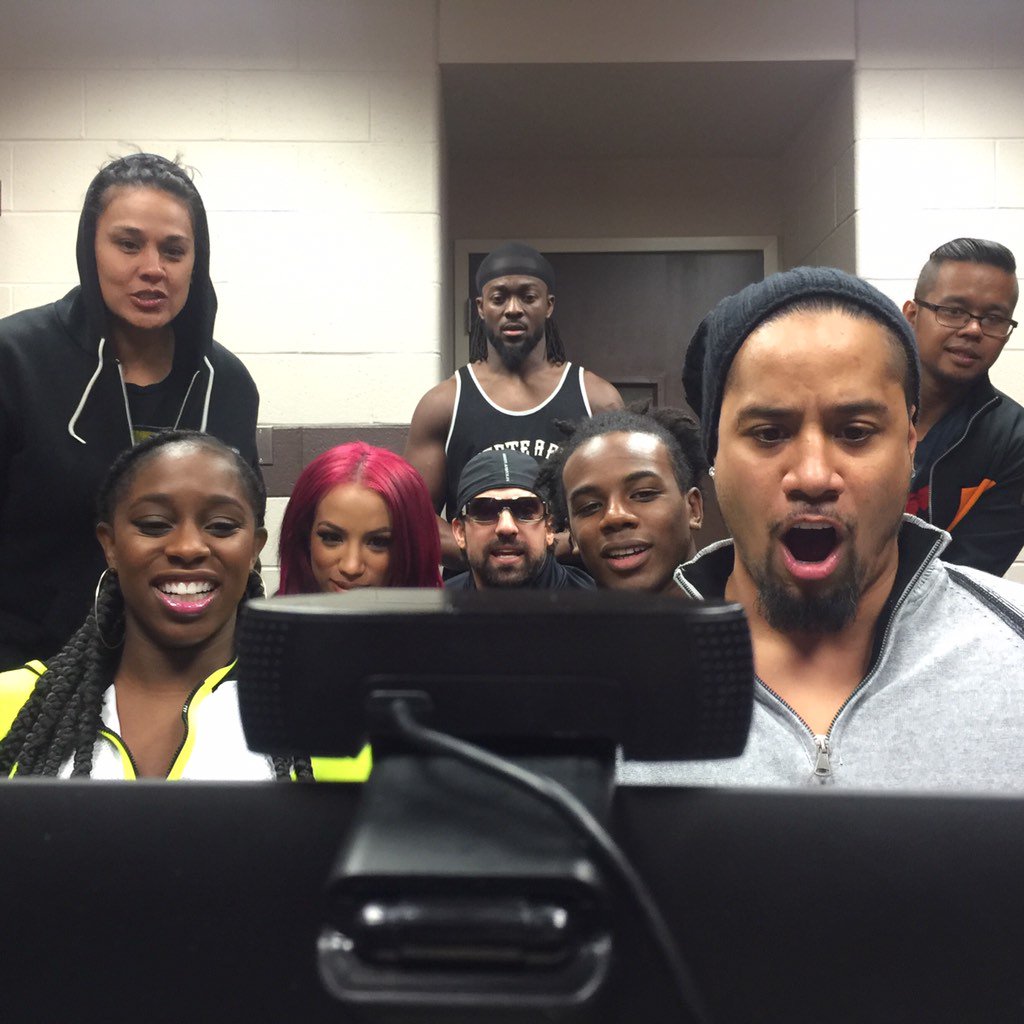 UpUpDwnDwn's tweet image. @NaomiWWE &amp;amp; @WWEUsos face off in an intense game of #Frogger. Stay tuned to #UpUpDownDown to find out who wins!