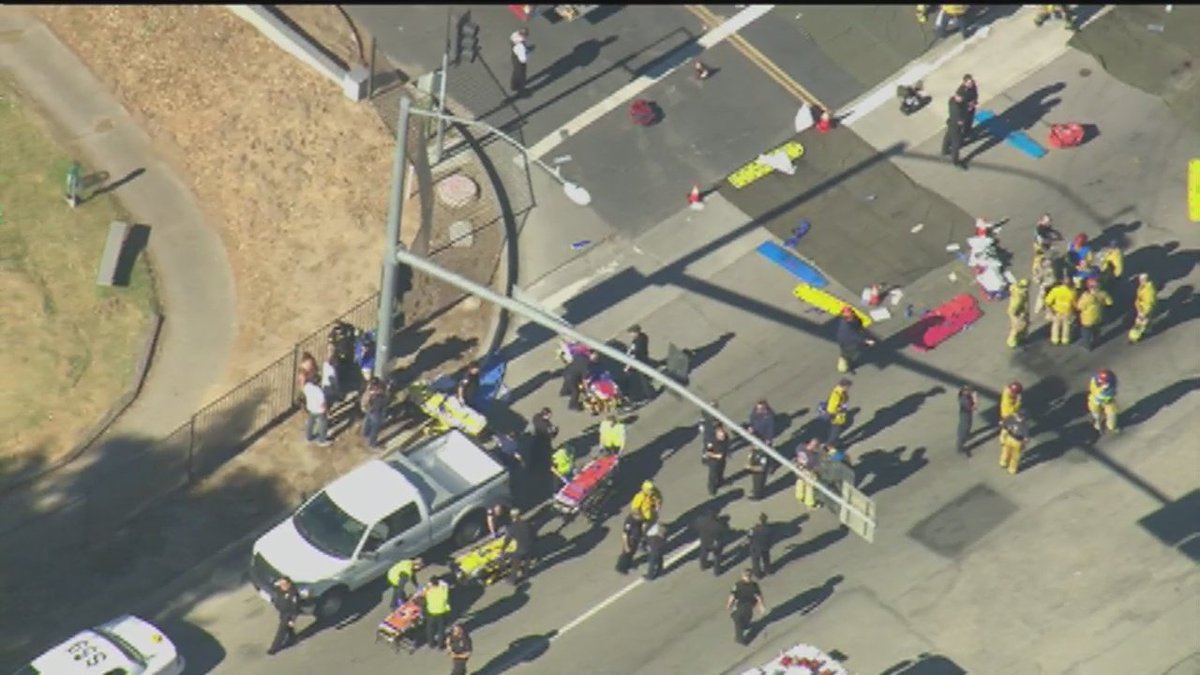 FOXLA's tweet photo. Photos from SkyFOX over the San Bernardino shooting. Story developing: https://t.co/dADc0xpXsH https://t.co/hxRiVHfHsk