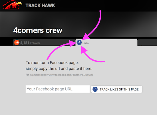 Track_Hawk's tweet image. Currently working on the new killer feature: 
TRACK YOUR FACEBOOK LIKES!
#SoundCloud #musician #Producers